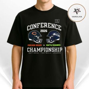 Chicago Bears Vs Seattle Seahawks 2025-26 NFC Conference Championship Matchup Unisex T-Shirt
