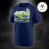 College Navy Seattle Seahawks 2025 NFC Champions Hometown Unisex Long Sleeve College Navy Seattle Seahawks 2025 NFC Champions Hometown Unisex Long Sleeve