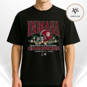 Congrats Indiana Hoosiers Is Your 2026 Chick-fil-A Peach Bowl Champions CFP Season Unisex T-Shirt