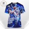 Cooper Flagg Rising Stars Rookies Poster Dallas Mavericks 2026 Action Dunk Cover Art NBA Basketball Artwork All Over Print Shirt