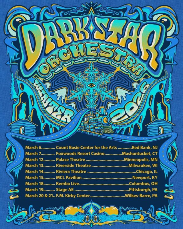 Dark Star Orchestra Winter Tour 2025 Tour Dates Psychedelic Rock