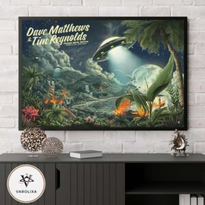 Dave Matthews And Tim Reynolds Concert Poster Show At Moon Palace In Riviera Maya Quintana Roo On January 23 2026 Mexico Acoustic Night Artwork Home Decor Poster Canvas