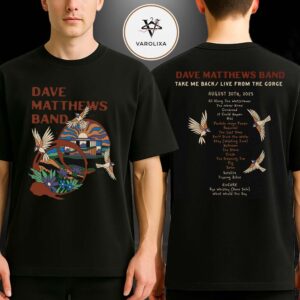 Dave Matthews Band Take Me Back Live From The Gorge Two Sides Tee
