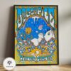 Umphrey’s McGee Concert Poster At Boulder Theatre In Boulder CO On January 15-16-17 2016 Winter Tour Skeleton Cowboy Artwork Home Decor Poster Canvas