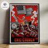 Eric Church Concert Poster At The Anthem In Washington DC On January 22 2026 Free The Machine Tour Industrial Rebellion Artwork Home Decor Poster Canvas