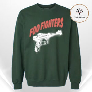 Foo Fighters Ray Gun Graphic Sweatshirt Kia Forum Los Angeles January 14 2026 Tour Edition Crewneck