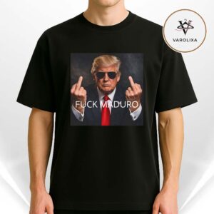 Fuck Maduro Donald Trump Middle Finger Venezuela Unisex T-Shirt