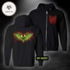GWAR Gor Gor Two Sided Zip Up Hoodie Retro Monster Back Print