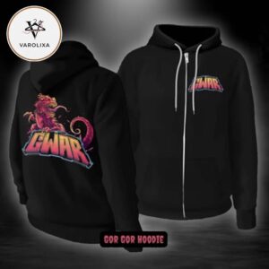 GWAR Gor Gor Two Sided Zip Up Hoodie Retro Monster Back Print