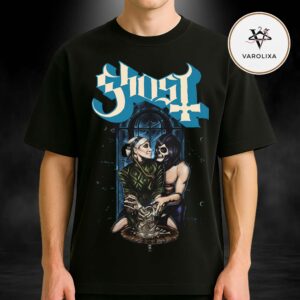 Ghost Skeleton Exclusive Tee Unchained Melod Valentine Day With Papa Nihil & Sister Imperator Unchained Melody O January 30 2026 Unisex T-Shirt