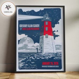 Gregory Alan Isakov With The Rhode Island Philharmonic January 29 2026 Providence Performing Arts Center Concert Home Decor Poster Canvas