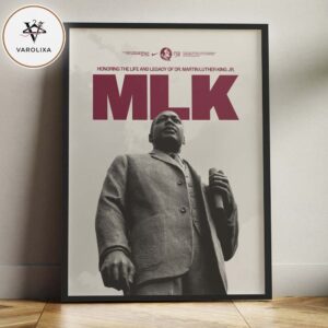 Honoring The Life And Legacy Of Martin Luther King Civil Rights Memorial Statue Artwork Home Decor Poster Canvas
