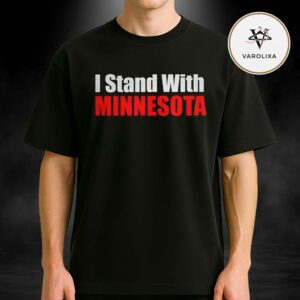 I Stand With Minnesota Protest ICE Tee