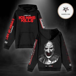 Ice Nine Kills Silver Scream Con Terrifier All Over Print Hoodie
