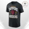 Nike Indiana Hoosiers Black 2025 College Football National Champions Two Sides Unisex T-Shirt