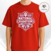 Nike Indiana Hoosiers 2026 Locker Room National Champions Two Sides Unisex T-Shirt