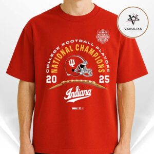 Indiana Hoosiers 2025 National Champions Classic Football Heritage Artwor Unisex T-Shirt