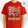 Indiana Hoosiers 2025 National Champions Skull Helmet Vintage Gold Texture Artwork Unisex T-Shirt