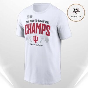 Indiana Hoosiers 2026 Peach Bowl Game CFP Champions Unisex T-Shirt