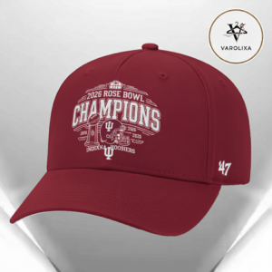 Indiana Hoosiers 2026 Rose Bowl Champions NCAA CFP On January 1 College Football Classic Cap Hat Snapback