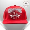 Indiana Hoosiers Ivory Something Inked 2026 Rose Bowl Champions Bison NCAA CFP Season Classic Cap Hat Snapback