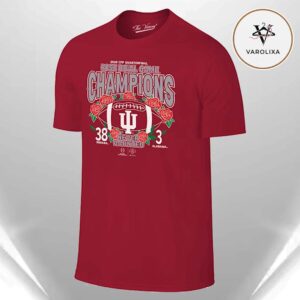 Indiana Hoosiers 2026 Rose Bowl Champions Score NCAA On January 1 2026 Historic College Football Unisex T-Shirt