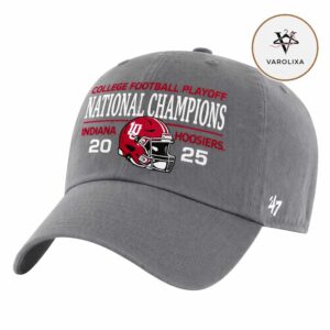 Indiana Hoosiers 47 Brand 2025 National Champions Clean Up Hat