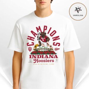 Indiana Hoosiers Bison Rose Bowl Champions NCAA CFP January 1 2026 Ultimate College Football Unisex T-Shirt