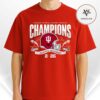 Indiana Hoosiers 2026 College Football Playoff National Championship Celebration Artwork Unisex T-Shirt