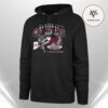 Indiana Hoosiers Mens Black 2025 CFP National Champions Headline Big and Tall Hooded
