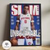 GOLD METAL SLAM 260 Jalen Duren Magazine Cover Detroit Pistons No 0 The Unbreakable Edition Home Decor Poster Canvas