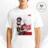 Indiana Hoosiers vs Miami Hurricanes Beach Bound For The Natty CFP National Championship January 19 2026 Miami Florida Hand Drawn Edition Unisex T-Shirt