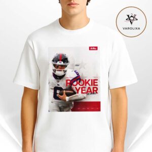 Jaxson Dart From New York Giants Quarterback No 6 Rookie Of The Year Nominee 2025 Ole Miss Legacy Edition Unisex T-Shirt