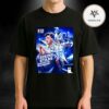 Cooper Flagg Rising Stars Rookies Poster Dallas Mavericks 2026 Action Dunk Cover Art NBA Basketball Artwork Unisex T-Shirt