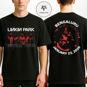 Linkin Park FZ 2026 Tour Two Sided Tee At Brigade Innovation Garden In Bengaluru On January 23 2026