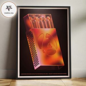 Linkin Park From Zero World Tour 2026 At Brigade Innovation Garden In Bengaluru India On January 23 Home Decor Poster Canvas