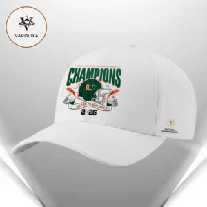 Miami Hurricanes 2026 College Football Playoff National Championship Champions Hat
