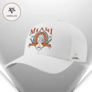 Miami Hurricanes 2026 National Champions College Football Playoff Classic Cap Hat