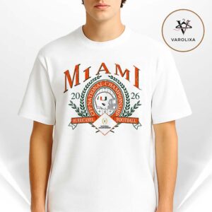 Miami Hurricanes 2026 National Champions College Football Playoff Graphic Unisex T Shirt