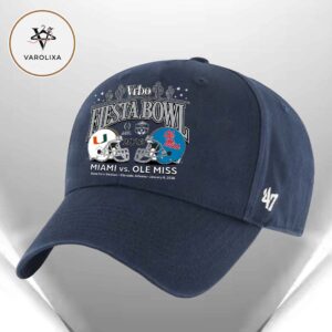 Miami Hurricanes Vs Ole Miss Rebels Matchups 2026 Vrbo Fiesta Bowl – Cactus Matchup CFP Semifinal On January 8 2026 Classic Cap Hat Snapback