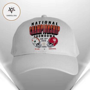 Miami Hurricanes Vs. Indiana Hoosiers College Football Playoff 2026 National Championship Game Matchup Total Showdown Classic Cap Hat Snapback