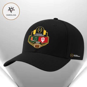 Miami Hurricanes and Indiana Hoosiers College Football Playoff National Championship 2026 Season Badge Edition