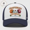 Miami Hurricanes vs Indiana Hoosiers Championship 2026 College Football Playoff National Championship Game Matchup Classic Trucker Cap Hat