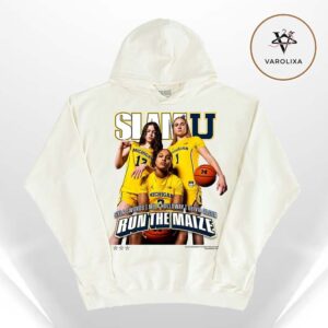 Michigan Wolverines Women’s Basketball Run The Maize SLAM University Cover Hoodie Sylva Swords Mila Holloway Olivia Olson Edition Hoodie