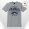 Montana State Bobcats Big Sky Conference Fooball Champions 2025 NCAA Unisex T-Shirt