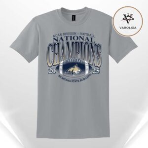 Montana State Bobcats NCAA Division I FCS National Champions NCAA CFP Unisex T-Shirt