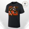 Myles Garrett Black Cleveland Browns NFL Flash Features Week 18 Unisex T-Shirt