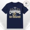 Seattle Seahawks Nike 2025 NFC West Division Champions Locker Room Trophy Collection Unisex T-Shirt