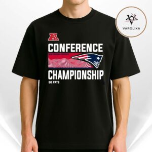 New England Patriots 2025-26 AFC Conference Championship Go Pats Unisex T-Shrt