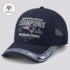 New England Patriots 2025 AFC Champions Right Side Draw Classic Cap Hat Snapback